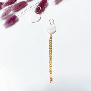 Heart earrings R 439